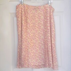 Jones-Wear. Panel Floral Midi Skirt